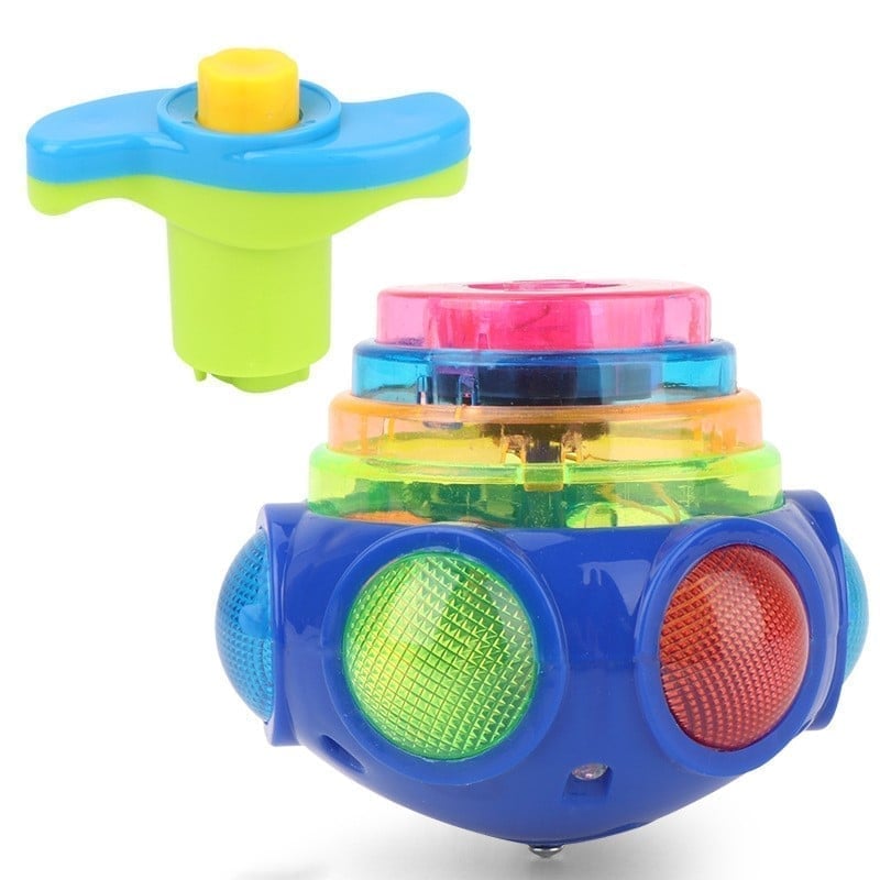 🔥BIG SALE - 49% OFF🔥 Music Flashing Spinners Toy With Launcher