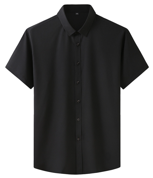 🔥 Plus Size Men's Summer Dress Shirt | Cotton Linen | Breathable Loose Fit | Big & Tall 🔥