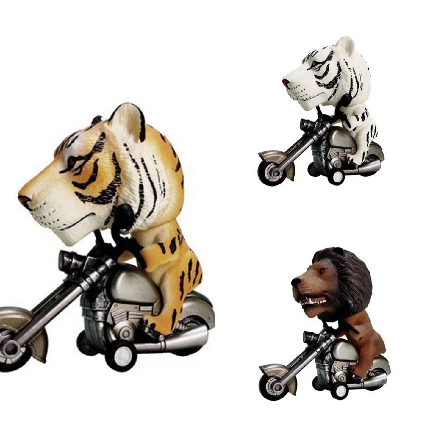 🥳🥳Friction Power Inertial Animal Motorcycle Toy