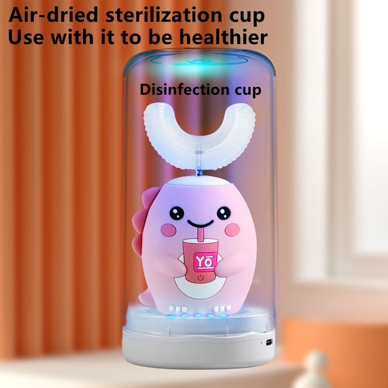 (🔥Summer Hot Sale Now) 360° Electric U-Shaped Toothbrush