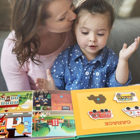 (🎁Last Day 49% OFF)🔥Keep Your Kids Away From Electronics - Early Education Enlightenment Quiet Sticker Toy