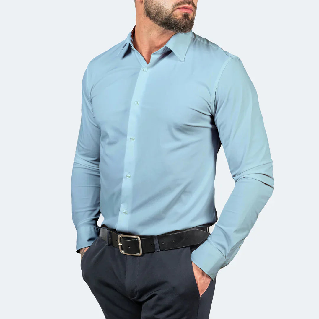 The "Infinite" Performance Shirt | 4-Way Stretch & Zero-Iron ( Buy 2 Get Free Shipping )