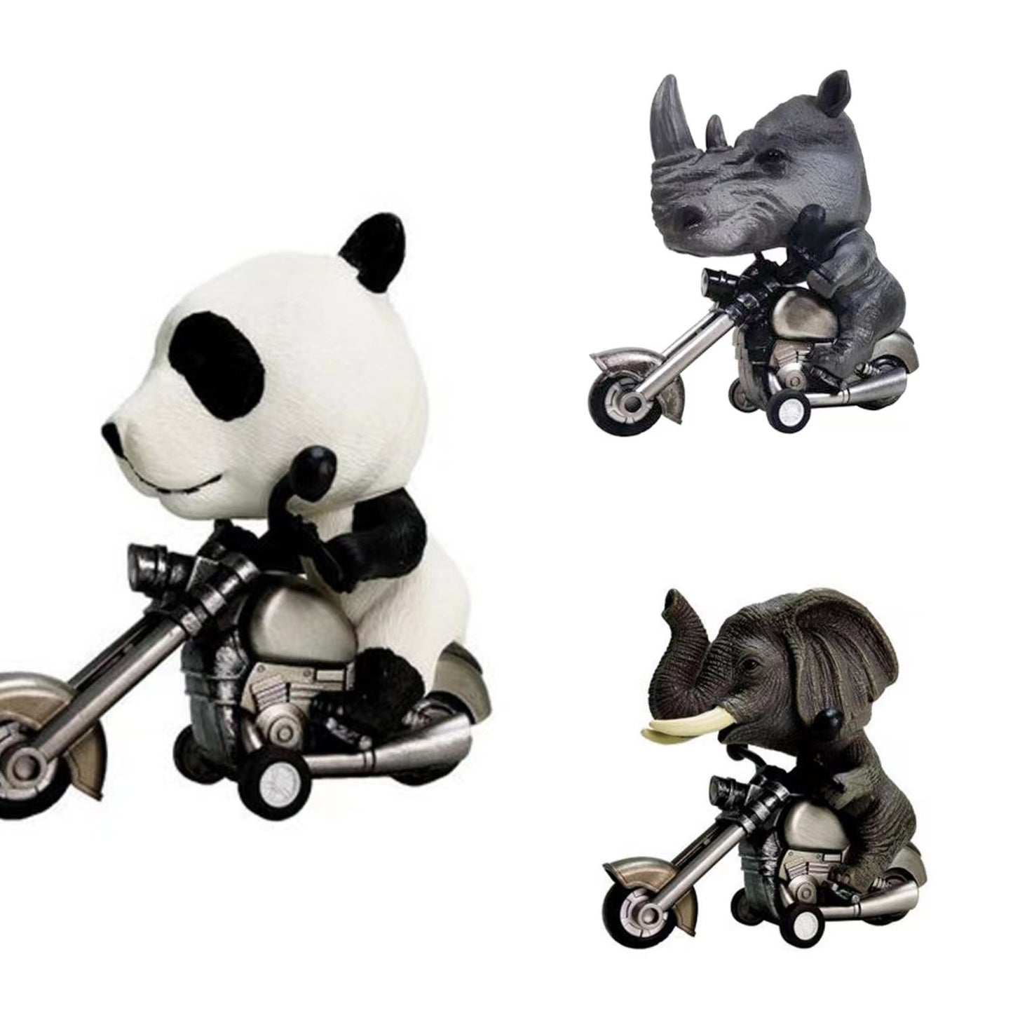 🥳🥳Friction Power Inertial Animal Motorcycle Toy