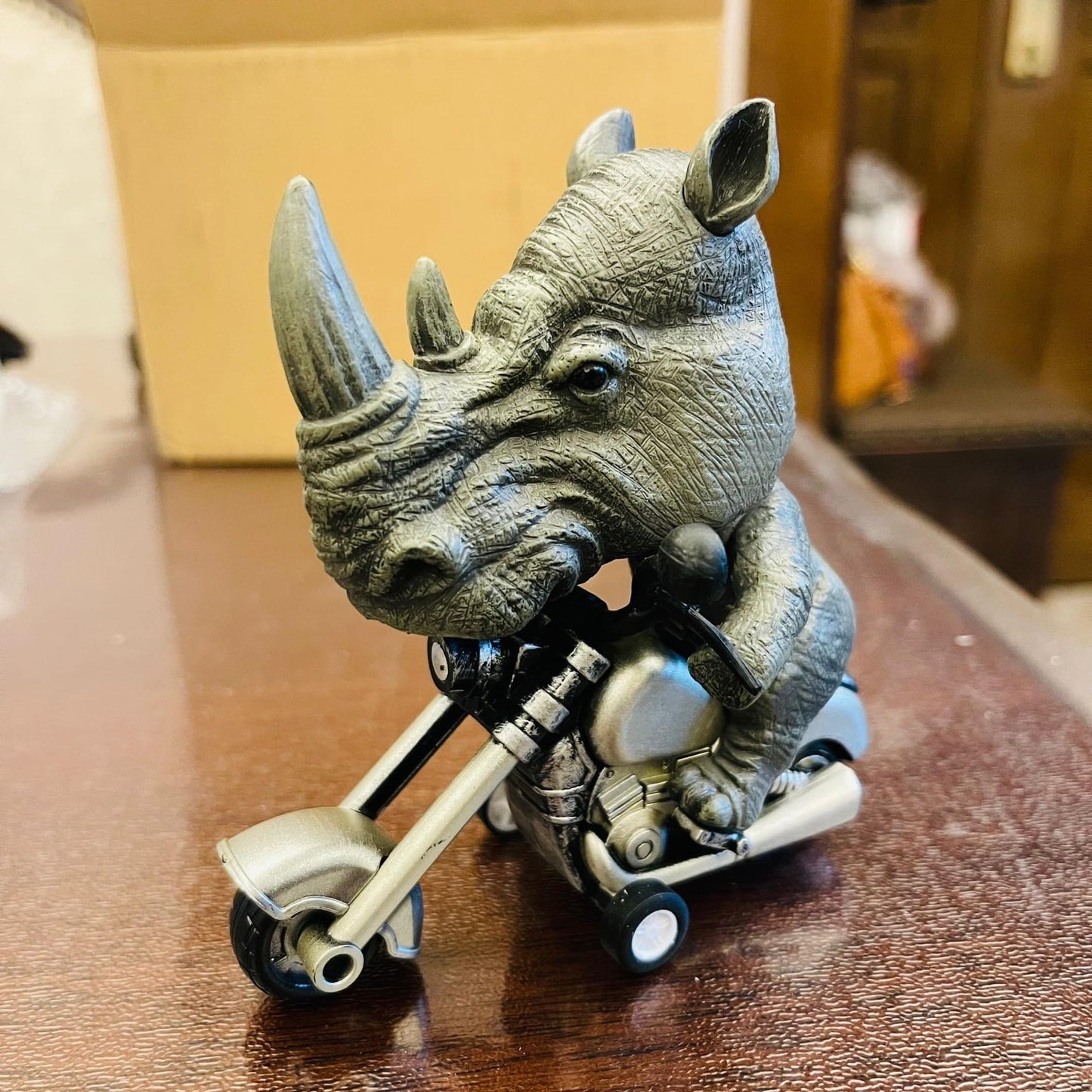 🥳🥳Friction Power Inertial Animal Motorcycle Toy