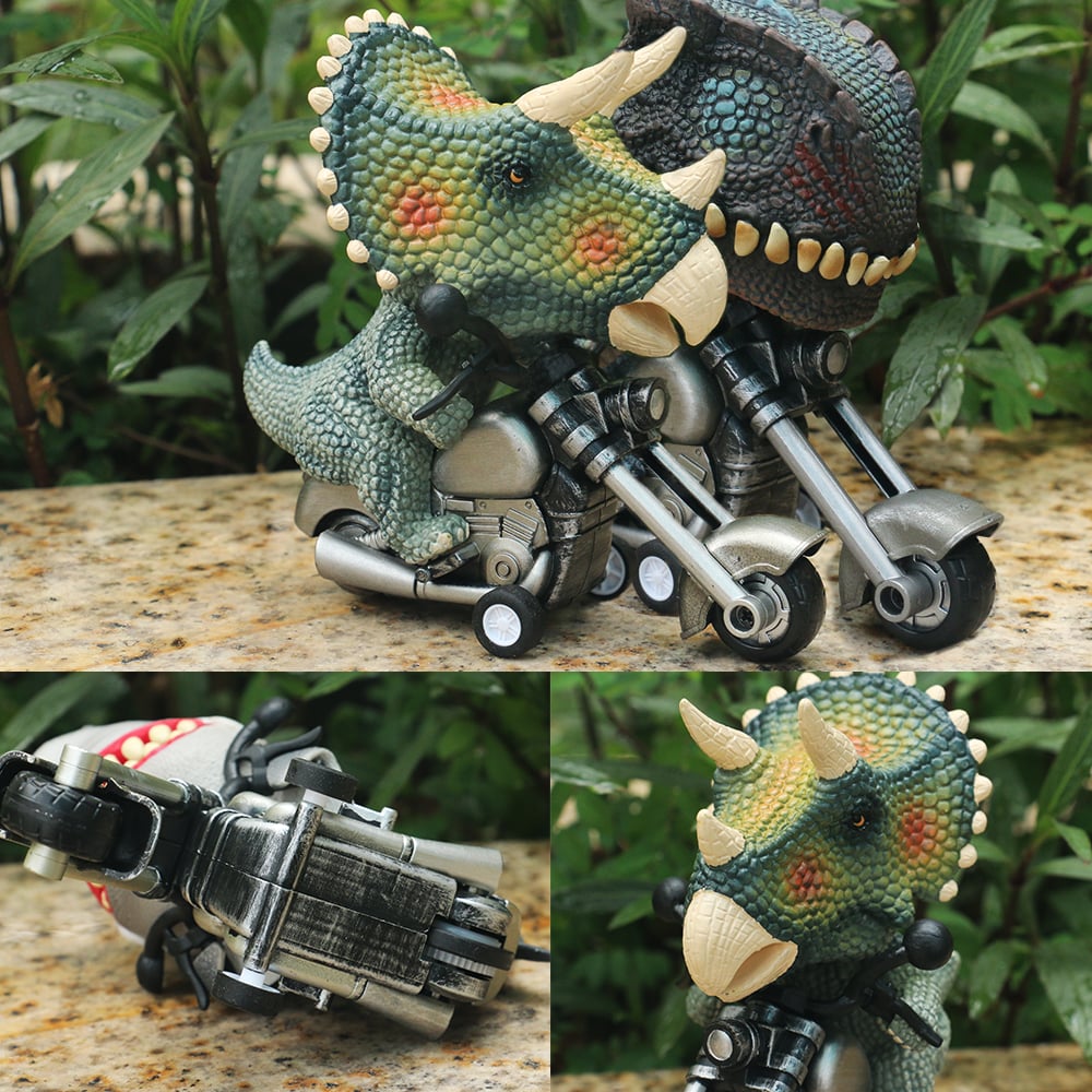 🥳🥳Friction Power Inertial Animal Motorcycle Toy