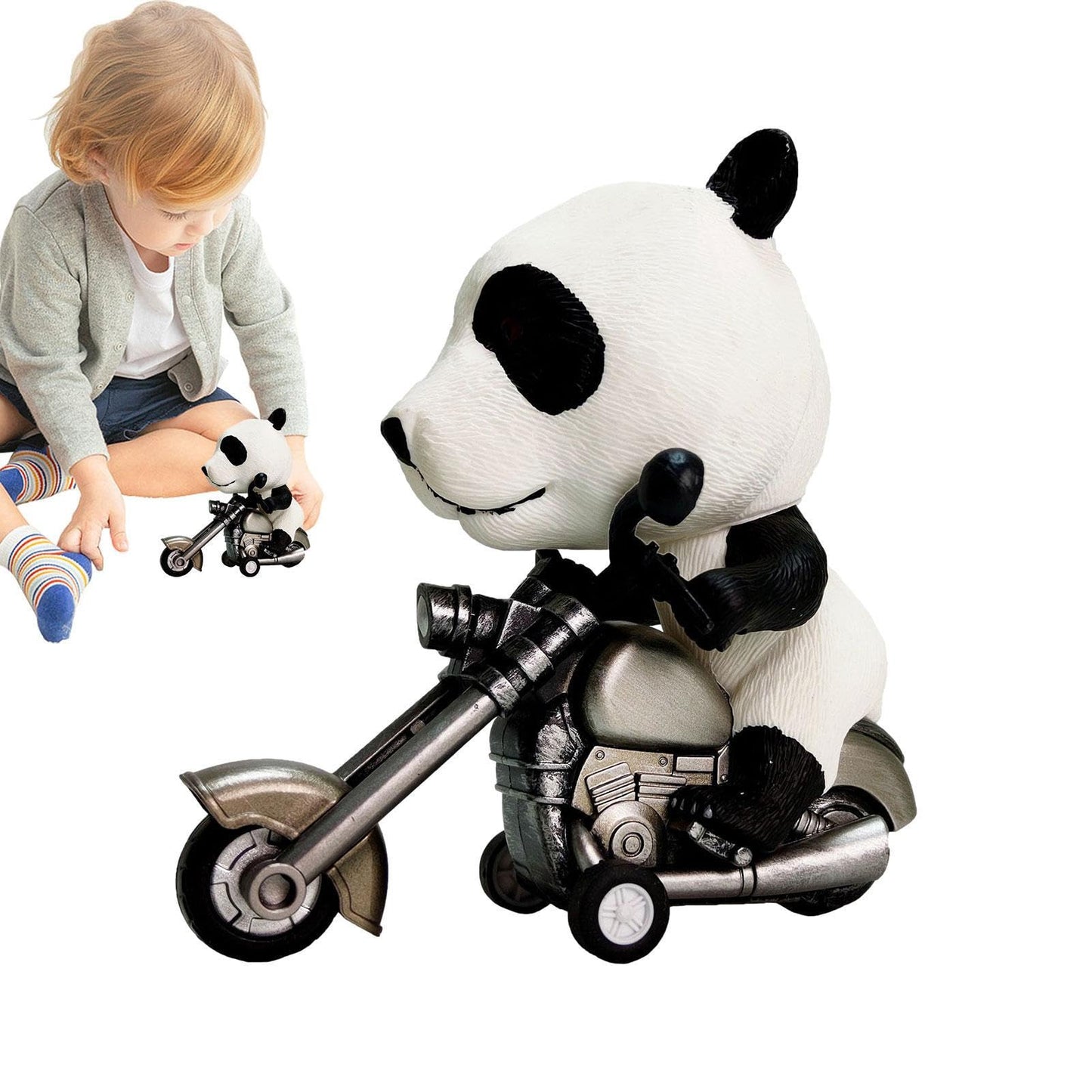🥳🥳Friction Power Inertial Animal Motorcycle Toy